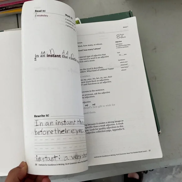 IEW Fix It! Grammar Teacher's Manual Nose tree - Picture 4 of 8